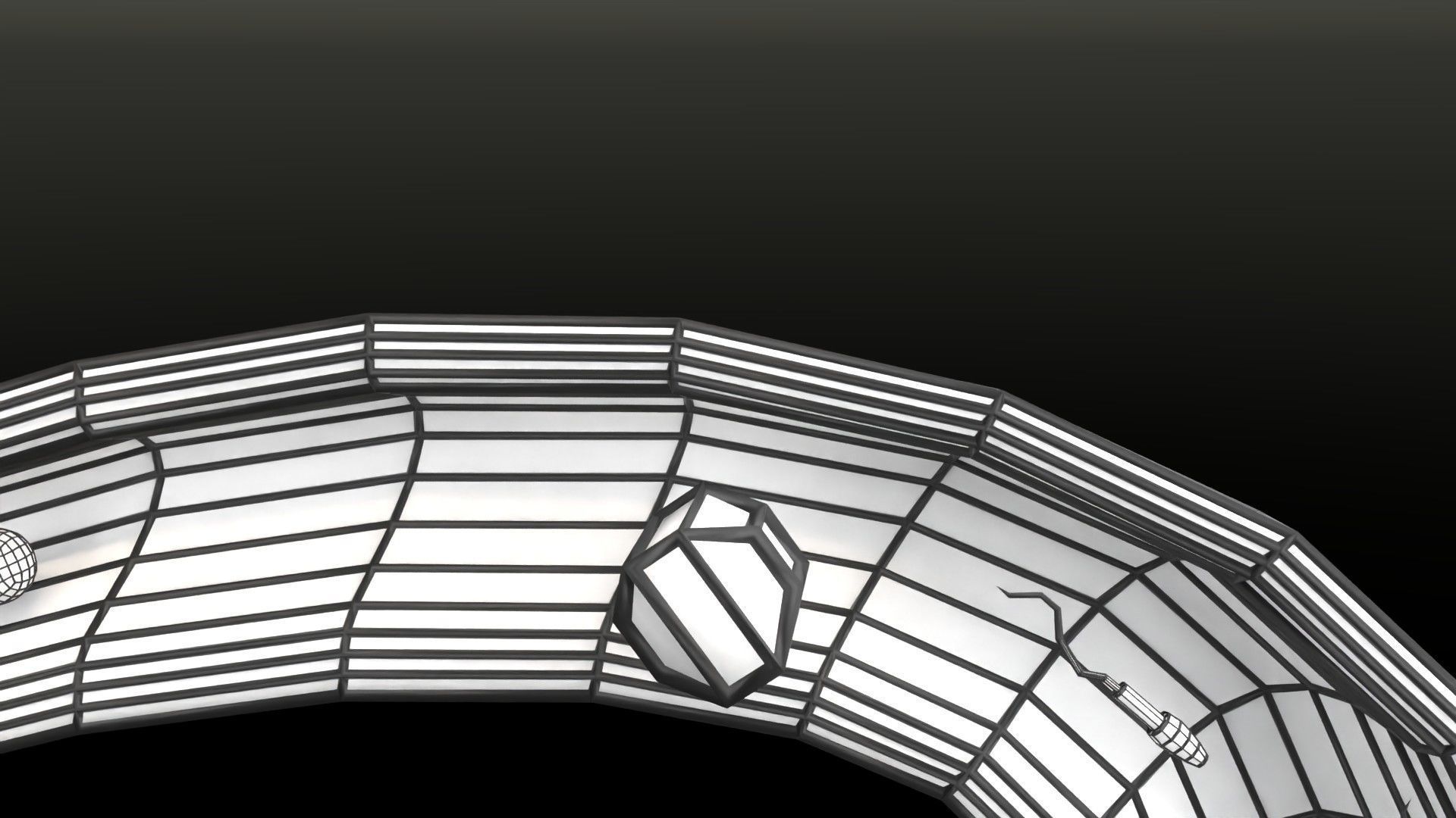 Fertilization stages of ovum 3D model_104
