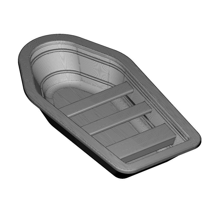 Glassy Fishing Boat 3D model_5