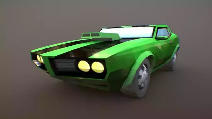 Kevin Car - Ben 10 Alien Force Low-poly 3D model