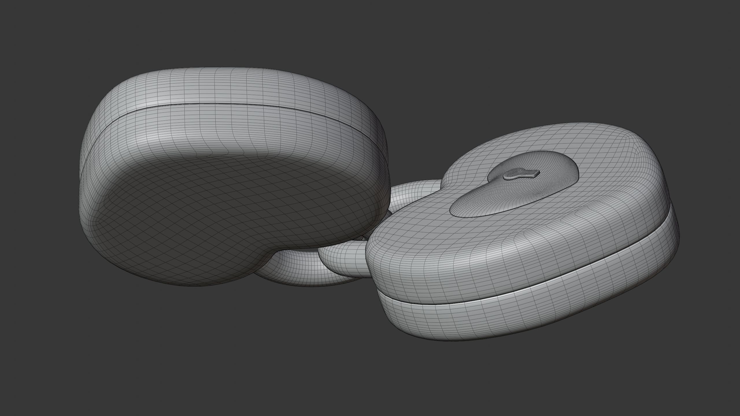 Heart Padlock 3D Icon 3D model_13