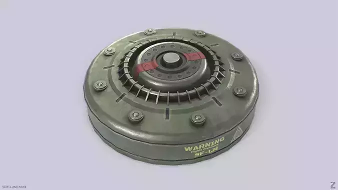Sci fi land mine