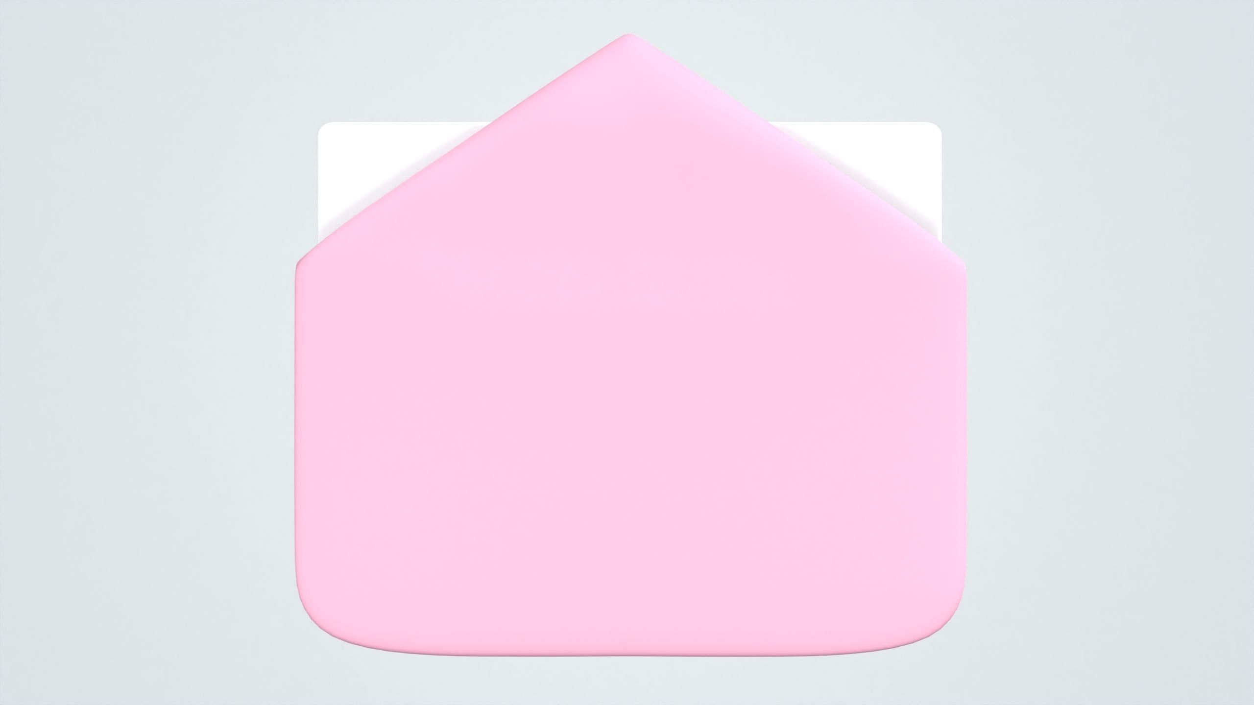 Wedding Invitation 3D Icon 3D model_4