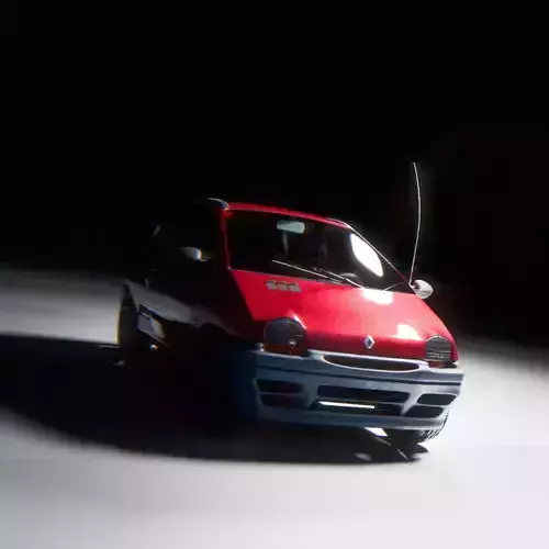 Twingo French Car 3D Model 3D model