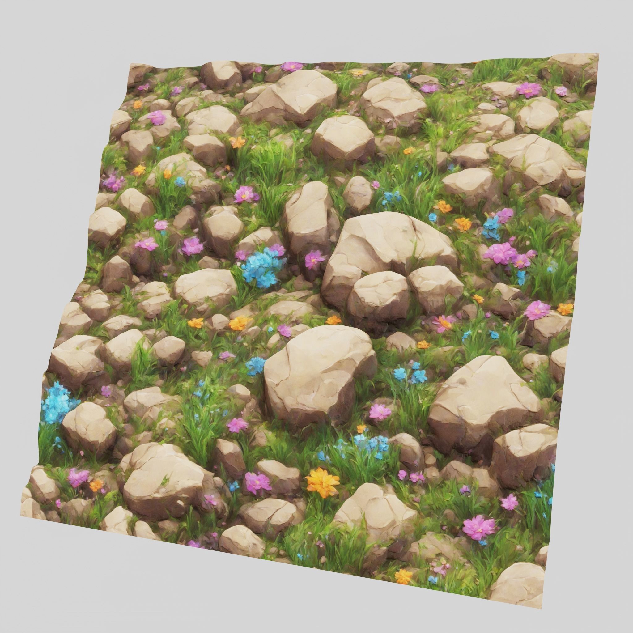 Stylized Ground v1 Seamless Texture  Texture_1