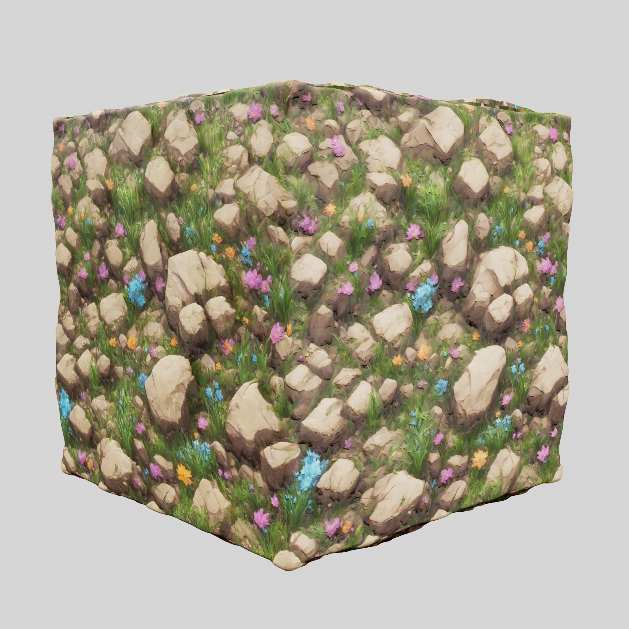 Stylized Ground v1 Seamless Texture  Texture_6