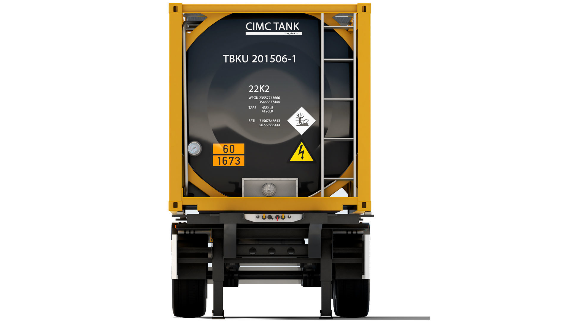 Krone Box Liner eL20 tank container 2023 3D model_7