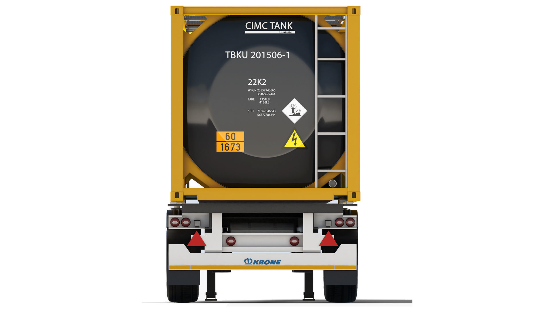 Krone Box Liner eL20 tank container 2023 3D model_3