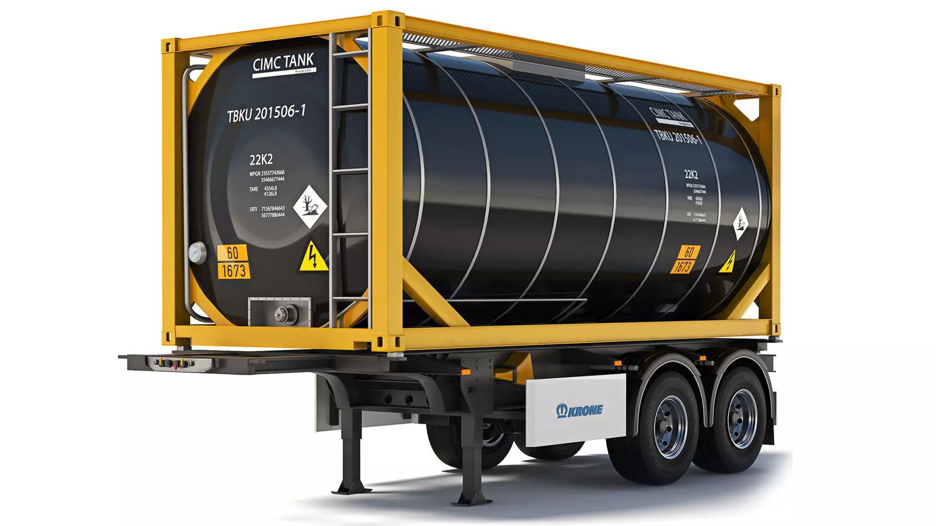 Krone Box Liner eL20 tank container 2023 3D model_0