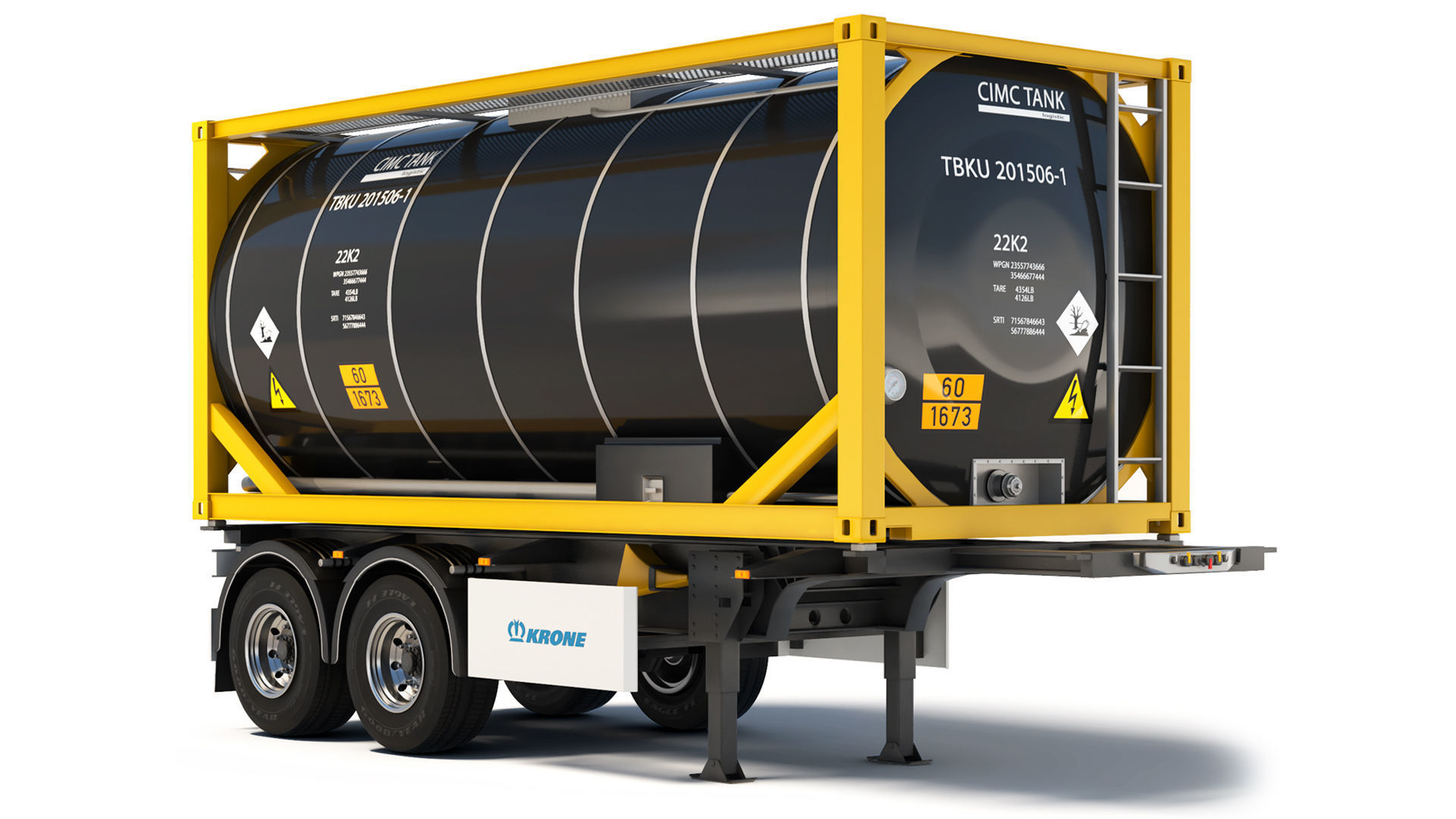 Krone Box Liner eL20 tank container 2023 3D model_6