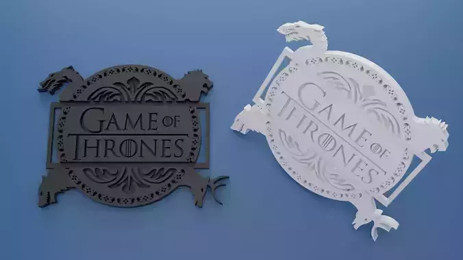 PLACA GAME OF TRHONES