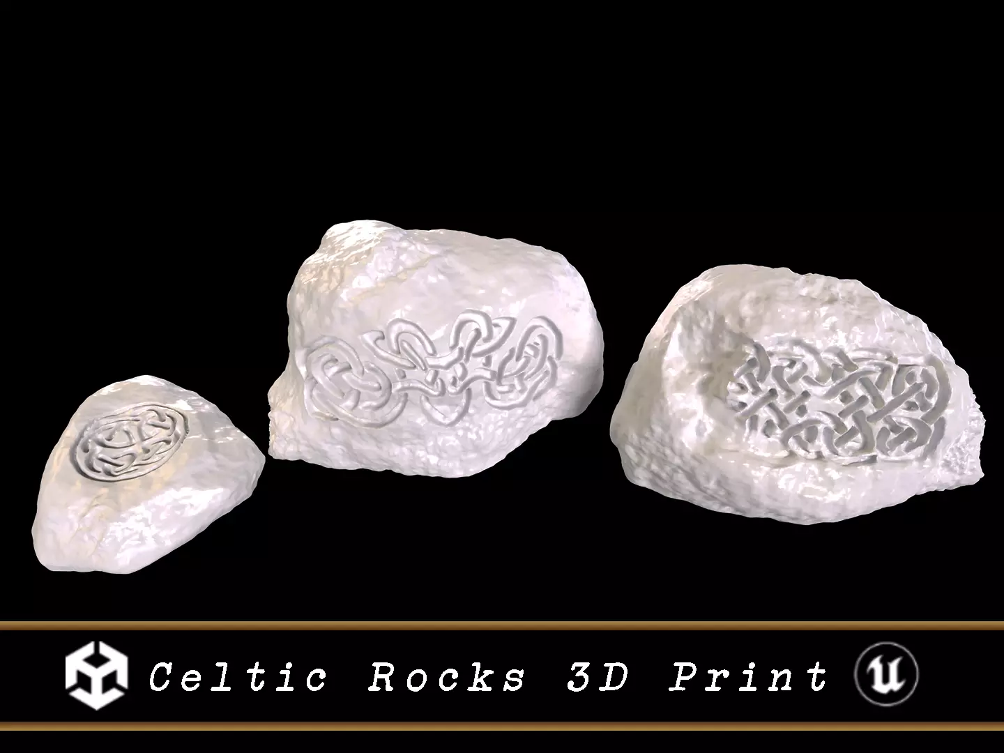 Celtic Rocks - 3D Printing 3D print model