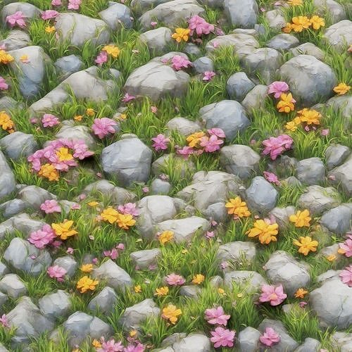 Stylized Ground v2 Seamless Texture  Texture