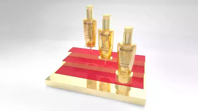 Kerastase Elixir Ultime Original Oil 3D Model