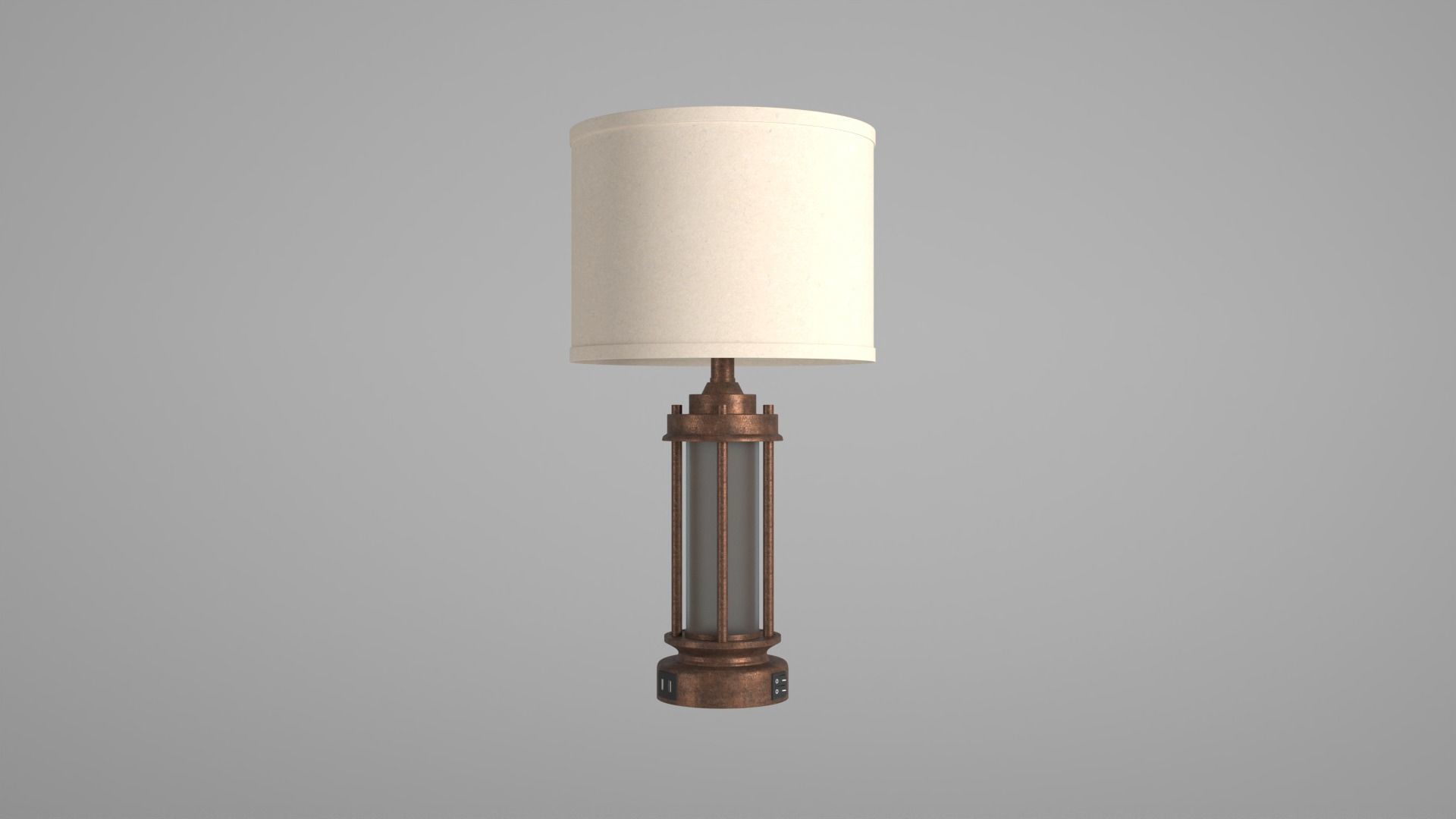  Table lamp 3D model_4