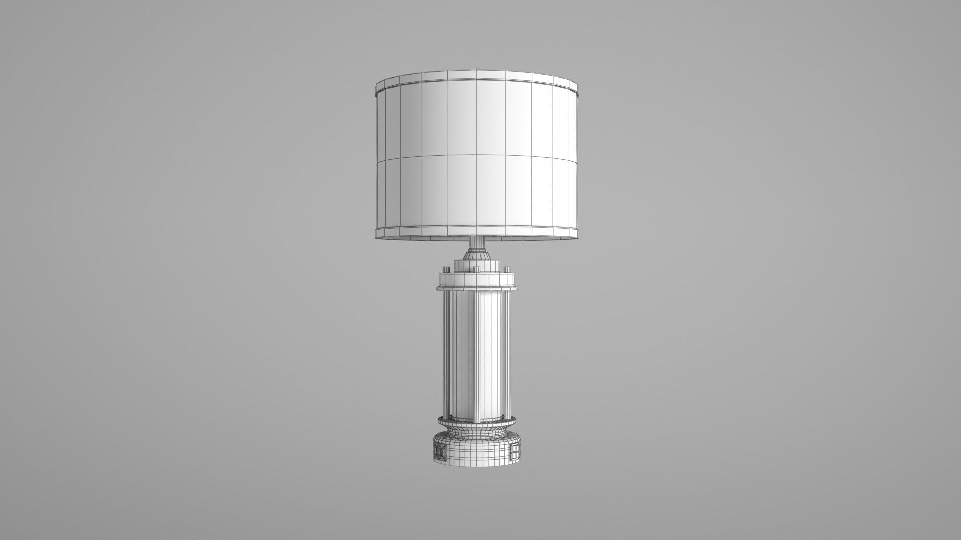  Table lamp 3D model_11