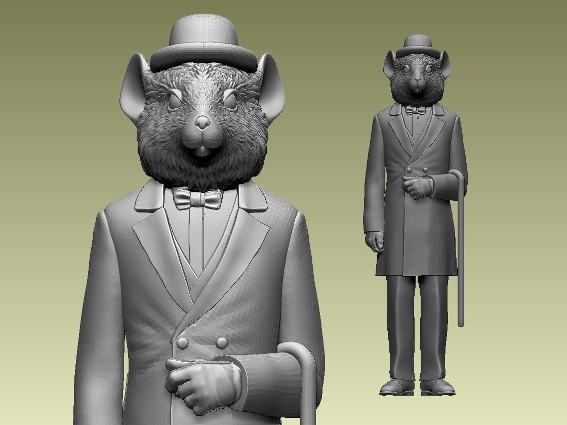 FIGURES ANIMAL 3D print model_8