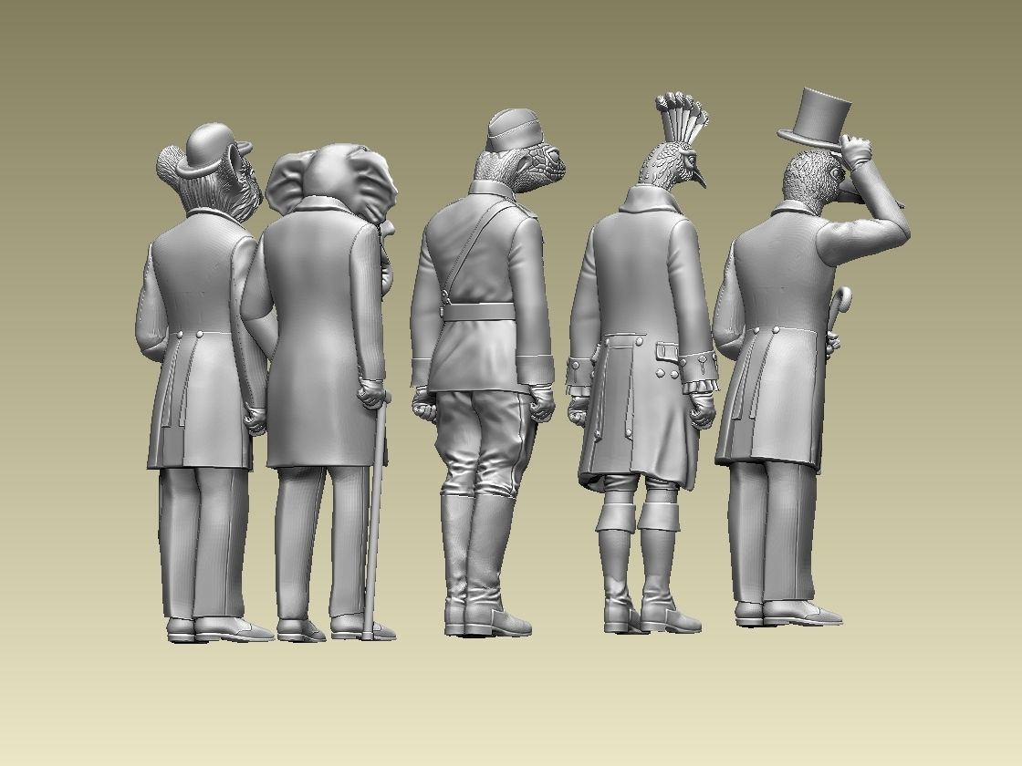 FIGURES ANIMAL 3D print model_7