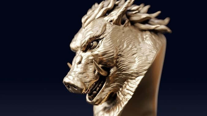 Large Pig Free 3D print model