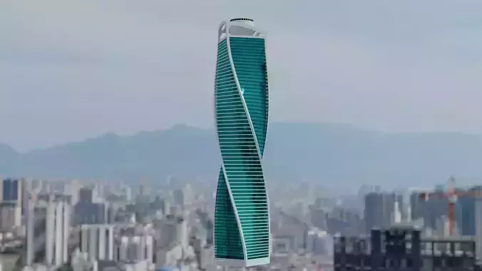 Rounded building     Anuar Abilsinov