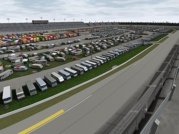 Milwaukee Mile Speedway Game Ready Low-poly 3D model_11