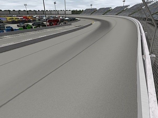 Milwaukee Mile Speedway Game Ready Low-poly 3D model_10