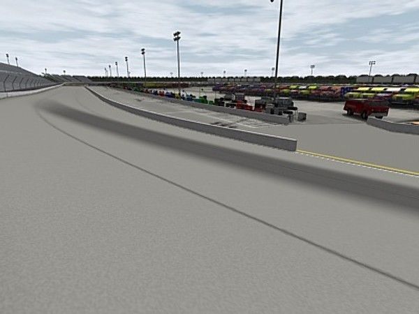 Milwaukee Mile Speedway Game Ready Low-poly 3D model_4