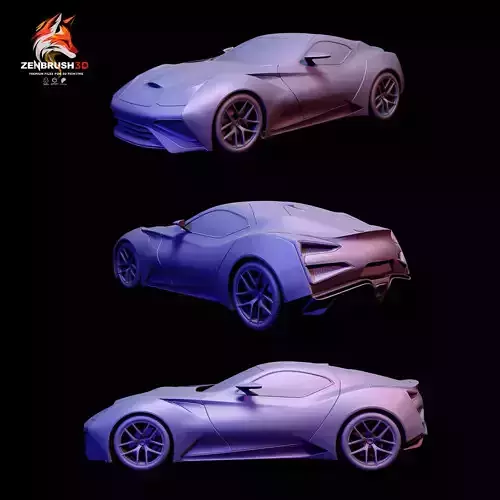 ICONA VULCANO TITANIUM - 3D PRINTING 3D print model