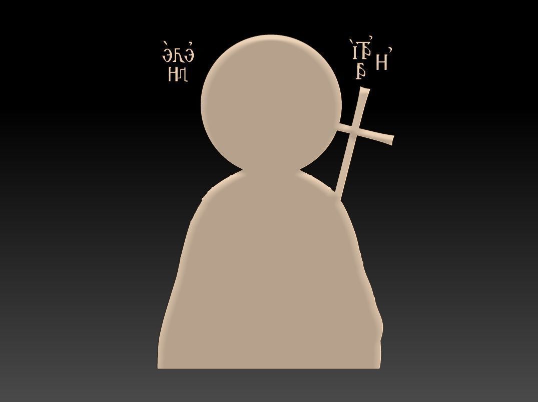  Equal to the Apostles Queen Helena 3D print model_4