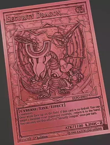 SECURITY DRAGON - YU-GI-OH