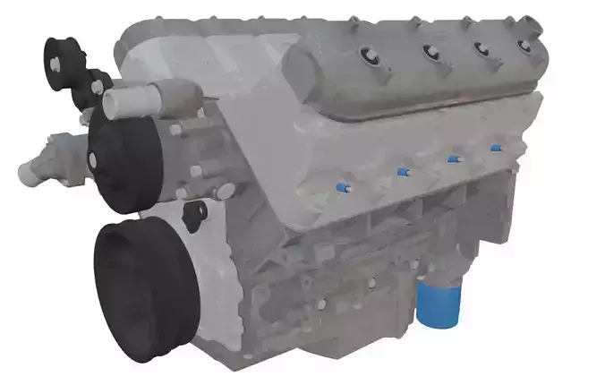 LS3 Core Engine 3D model