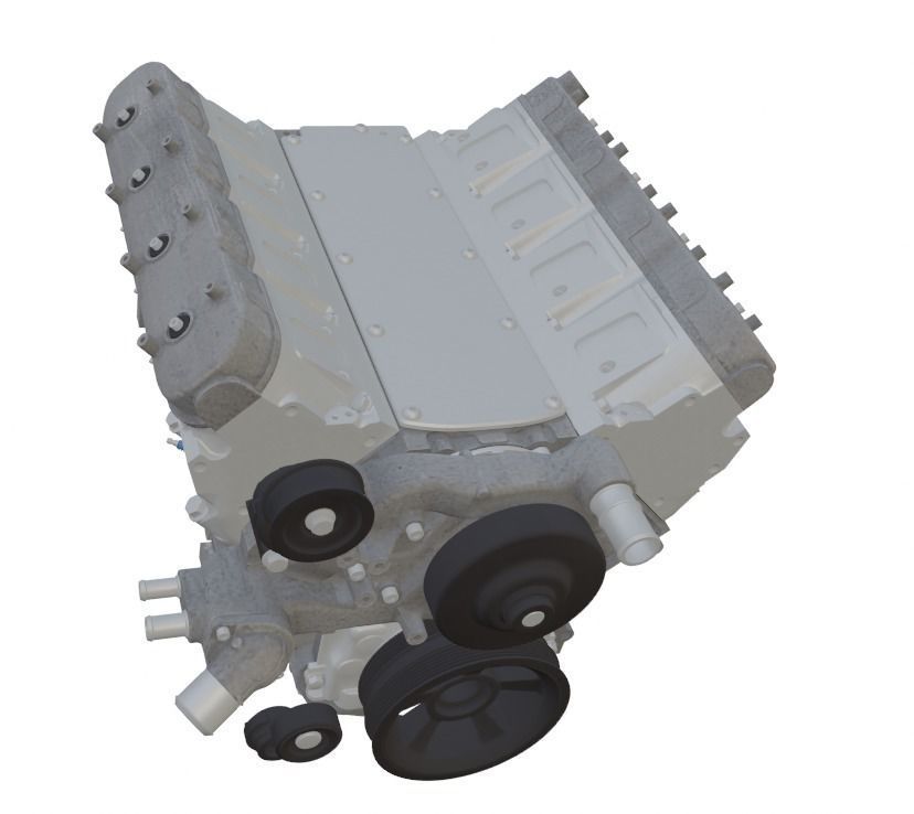 LS3 Core Engine 3D model_3