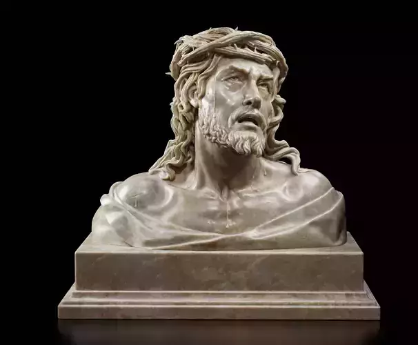 Ecce Homo - Jesus Christ Sculpture 3D print model