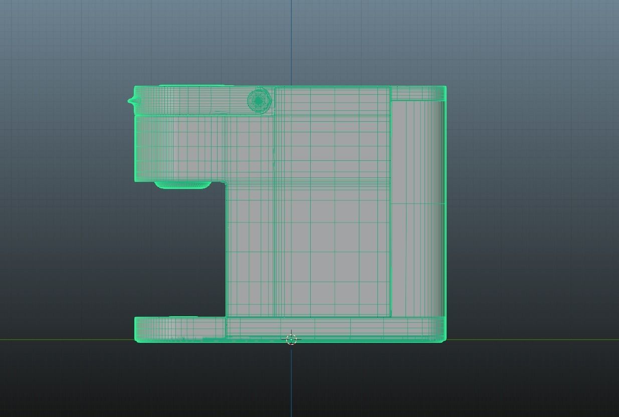 Coffee maker machine 3D model_6