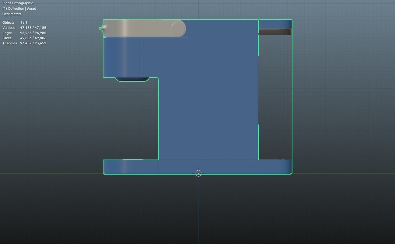 Coffee maker machine 3D model_5