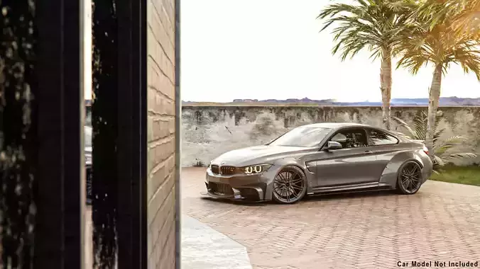 Automotive Render Scene