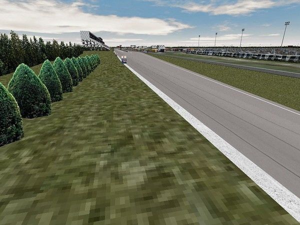 Pocono Raceway Game Ready Low-poly 3D model_6