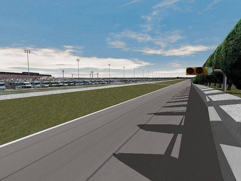 Pocono Raceway Game Ready Low-poly 3D model_10