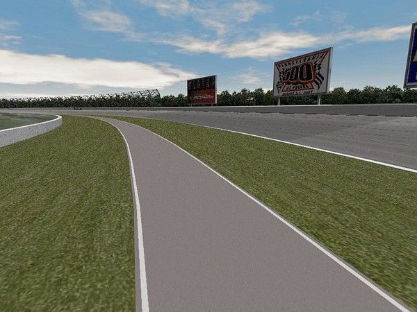 Pocono Raceway Game Ready Low-poly 3D model_11