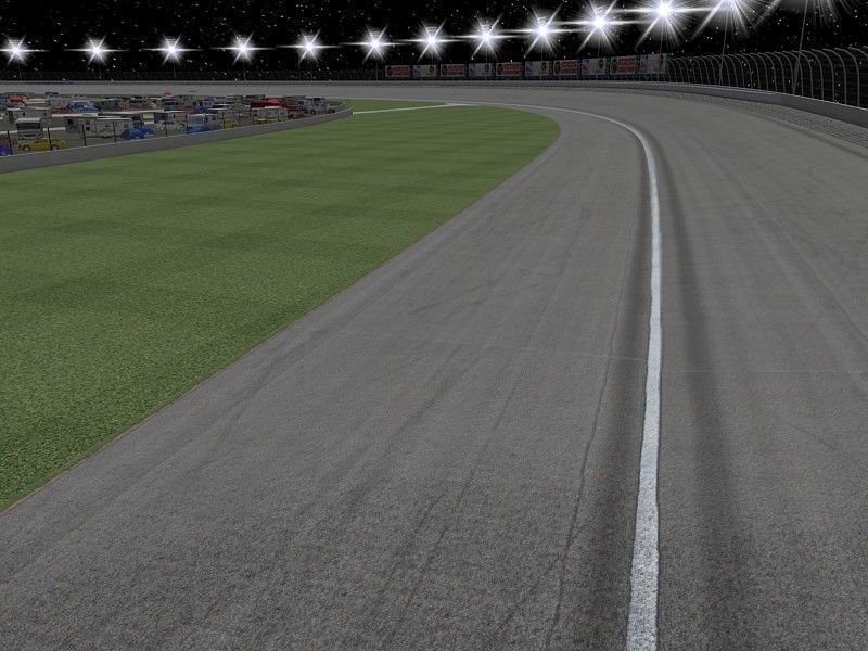 Chicagoland Speedway Game Ready Low-poly 3D model_7