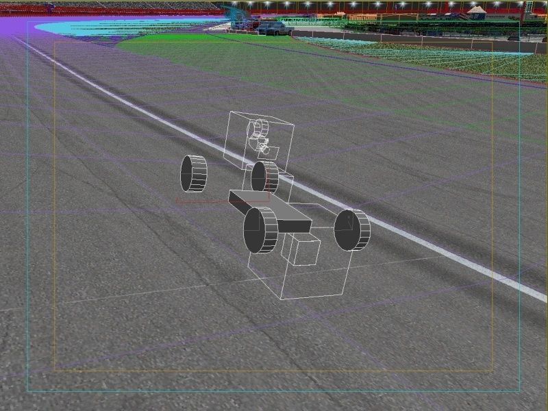 Chicagoland Speedway Game Ready Low-poly 3D model_9