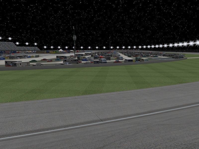 Chicagoland Speedway Game Ready Low-poly 3D model_3