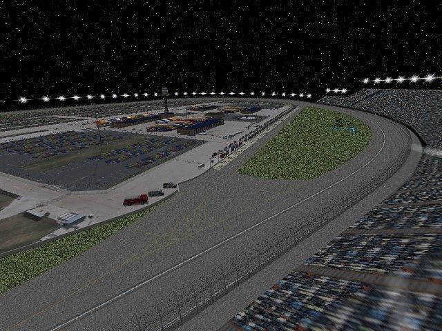 Chicagoland Speedway Game Ready Low-poly 3D model_11