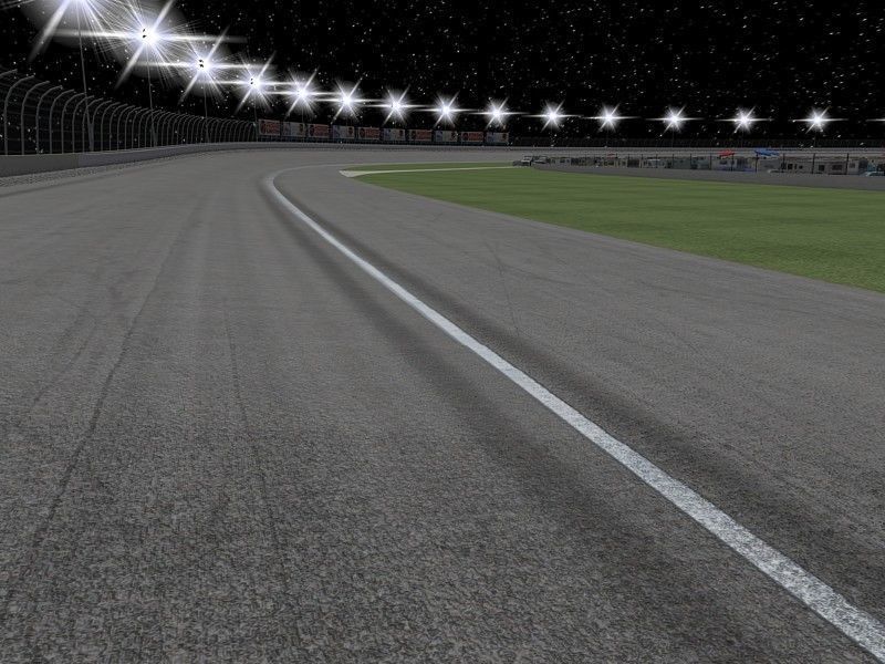 Chicagoland Speedway Game Ready Low-poly 3D model_8