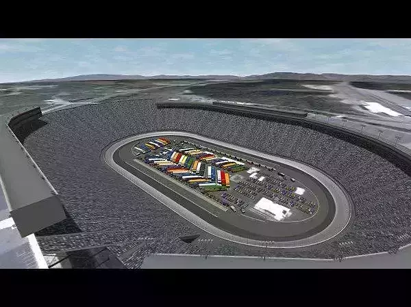 Bristol Motor Speedway Game Ready 3D model