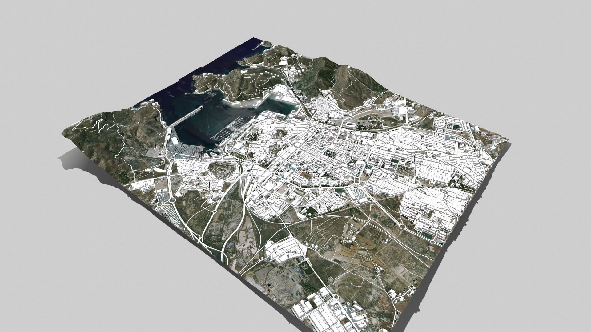 Cityscape Cartagena Columbia 3D model_15