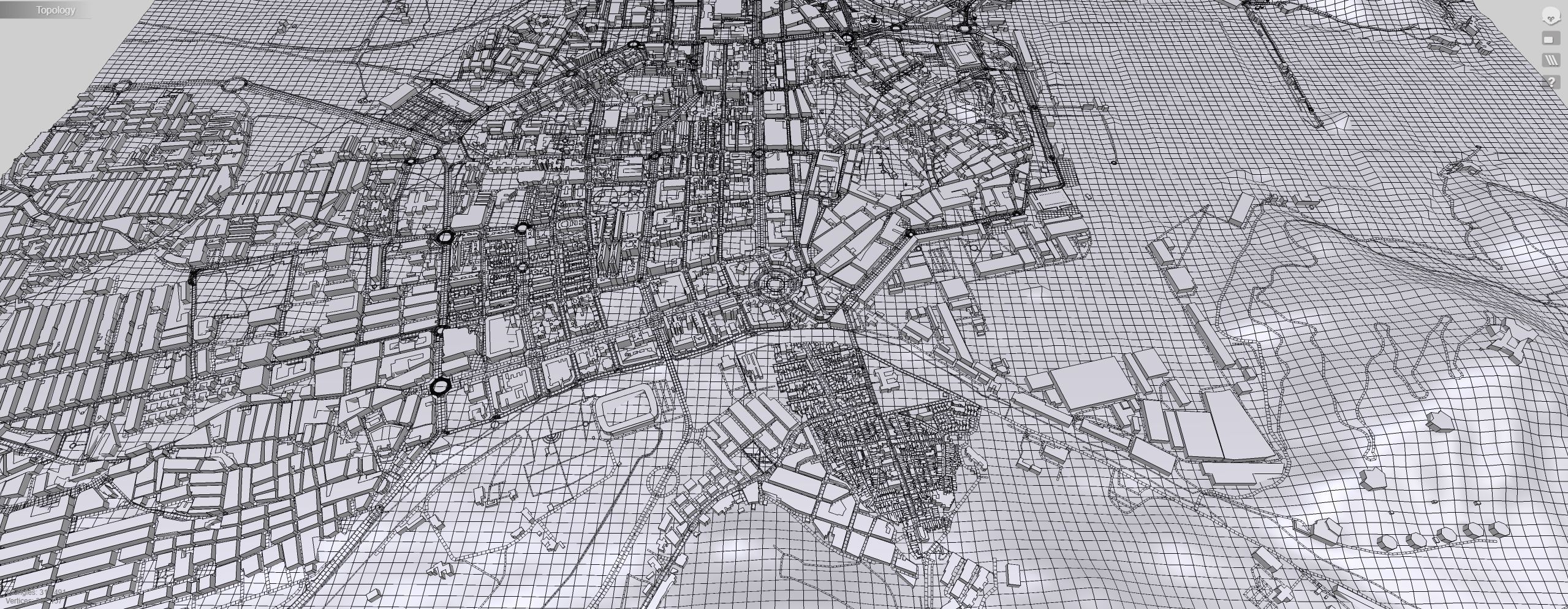 Cityscape Cartagena Columbia 3D model_20