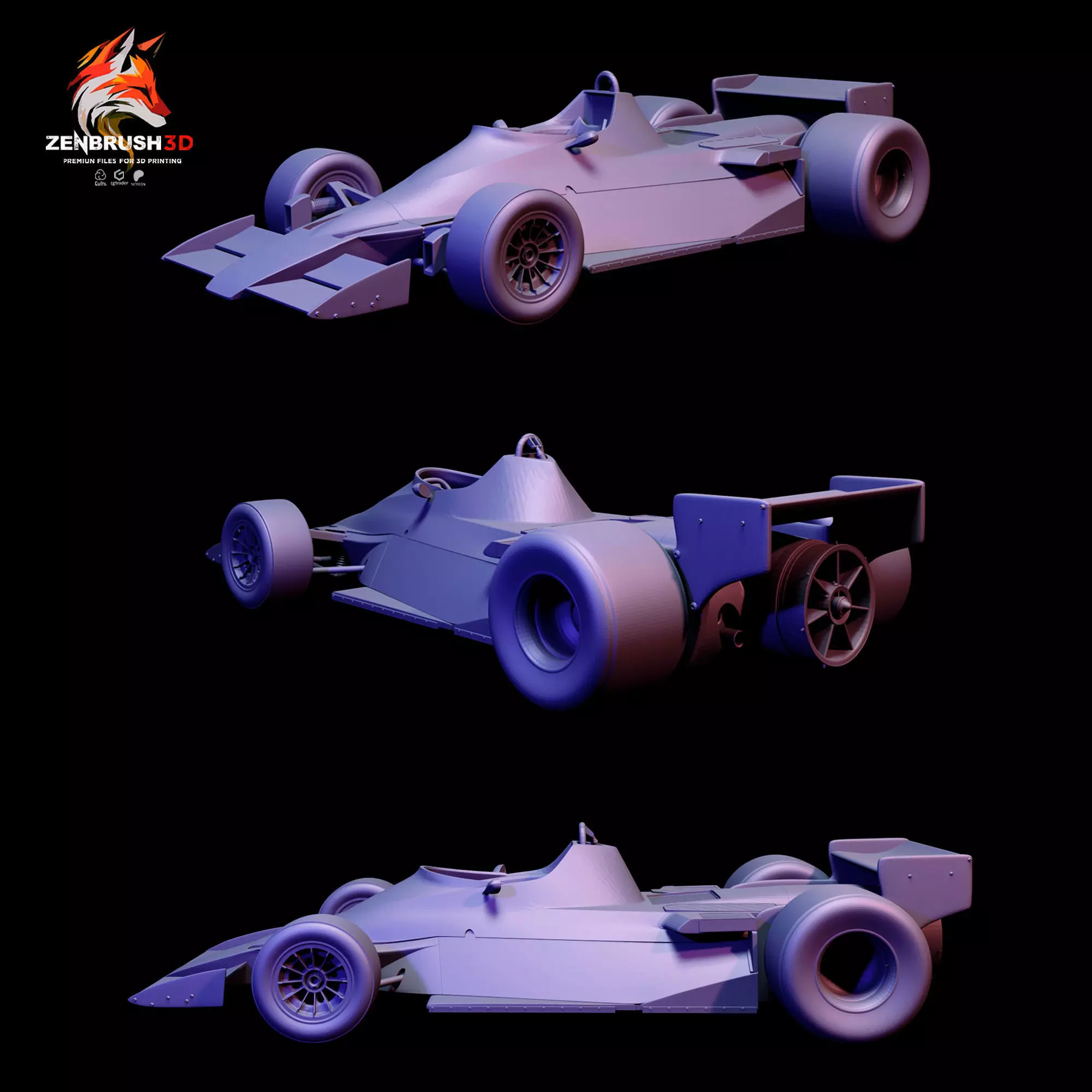 BRABHAM BT46 - FORMULA ONE 3D PRINTING 3D print model_0