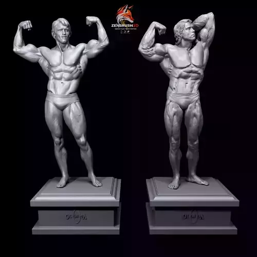 ARNOLD SCHWARZENEGGER - MR OLYMPIA - THE TERMINATOR 3D print model