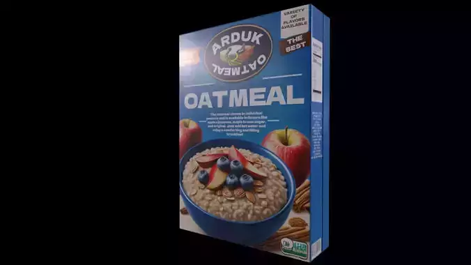 Dry breakfast and cereal-Instant Oatmeal-GAME READY PBR