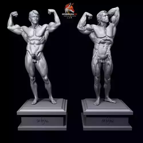 ARNOLD SCHWARZENEGGER - MR OLYMPIA - MFSW  MALE NUDE